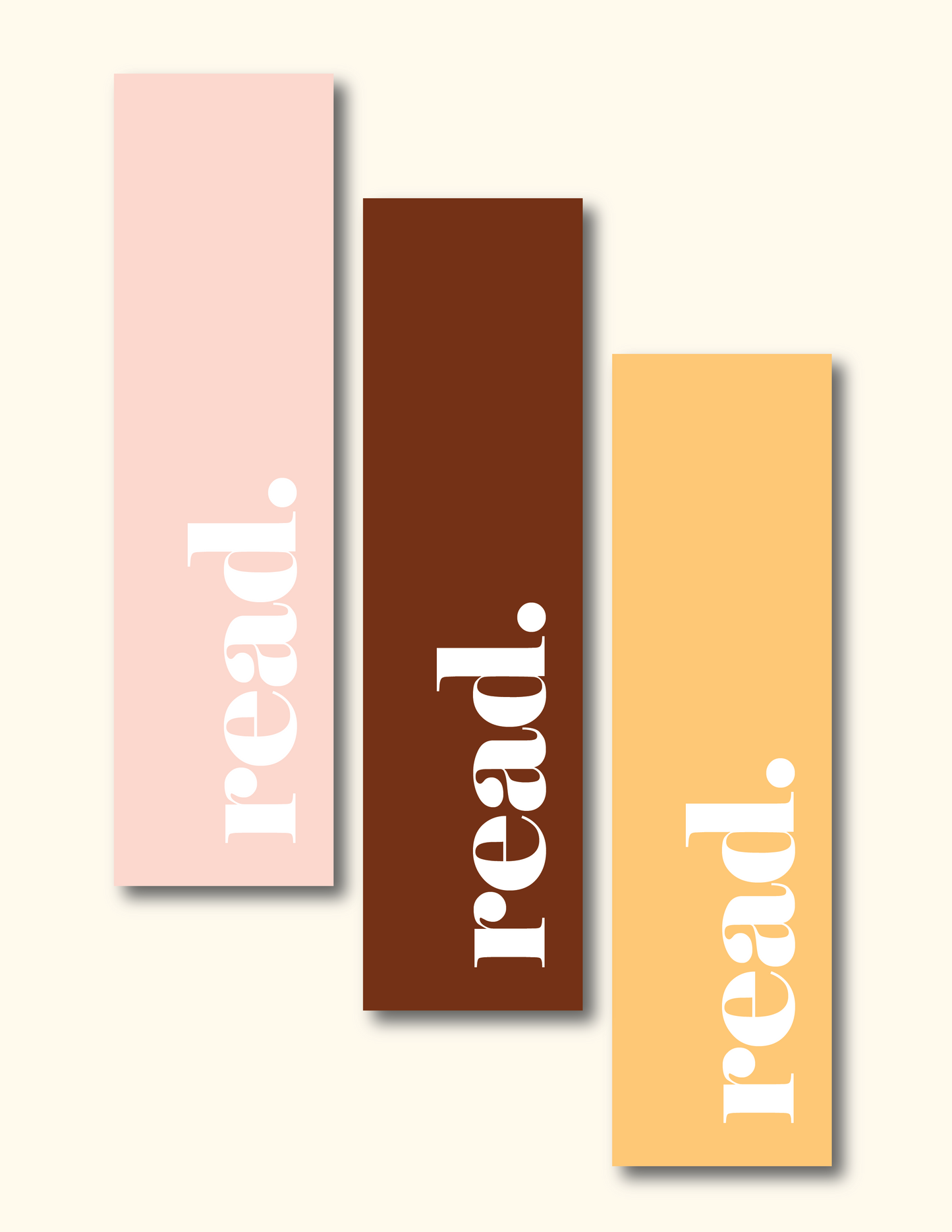 Paper Bookmark - "Read"