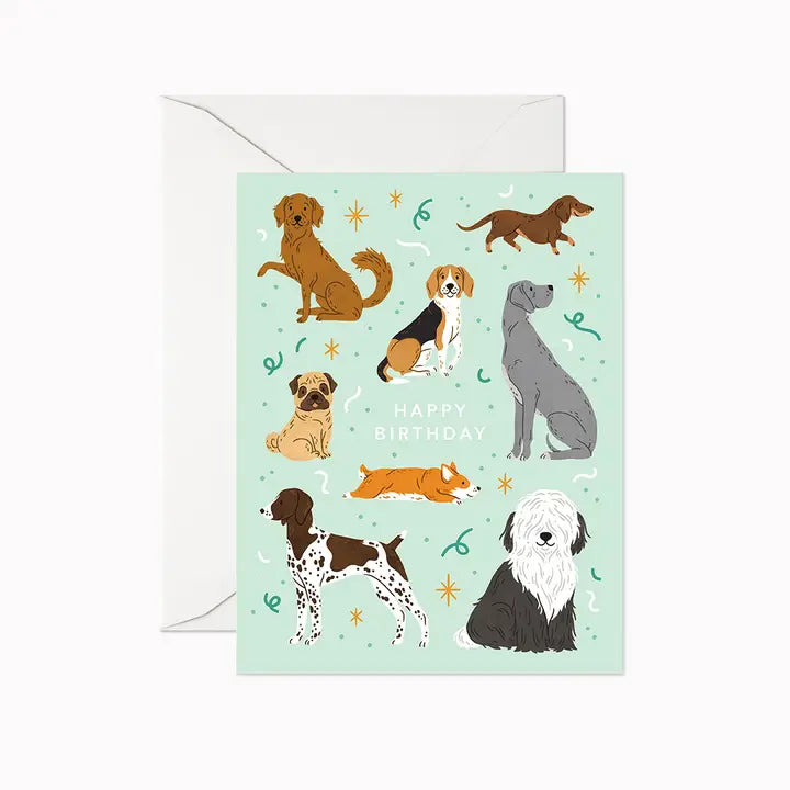 Dog Lover Birthday Card