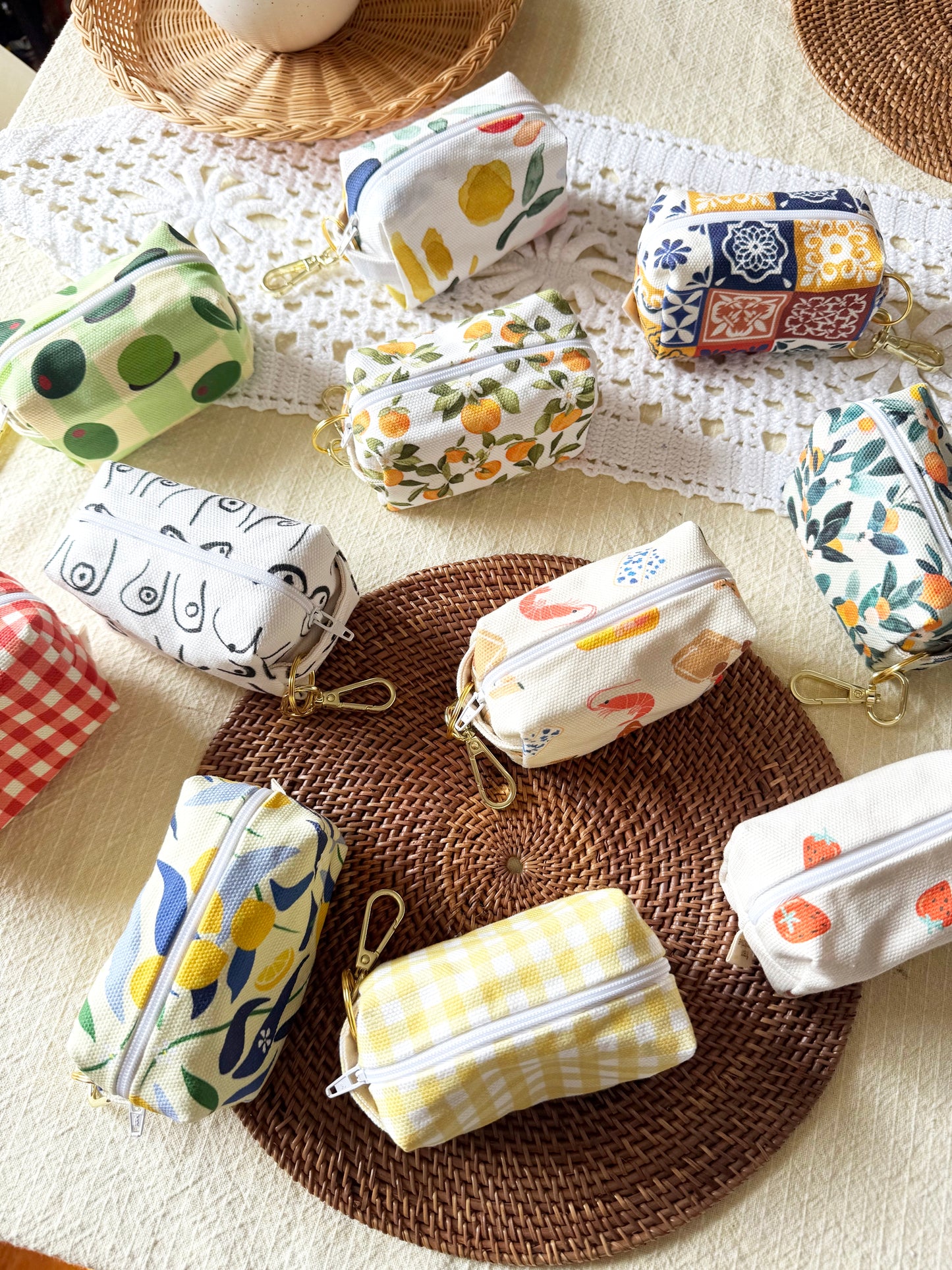Itty Bitty Keychain Pouch