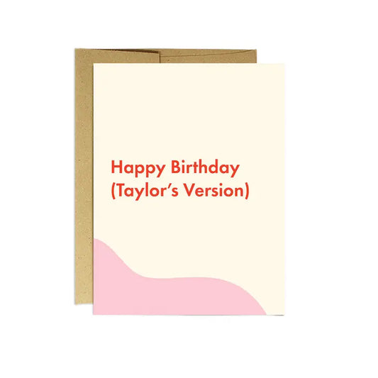 Birthday (Taylor's Version) Greeting Card