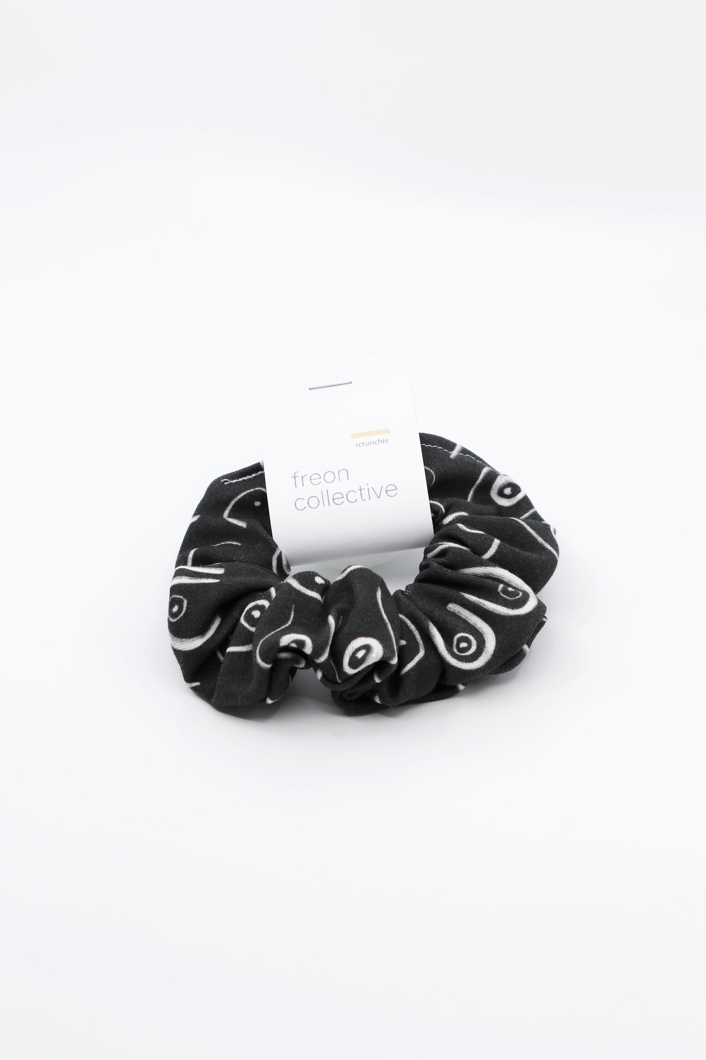 Hair Scrunchie - Woman Series (Black)
