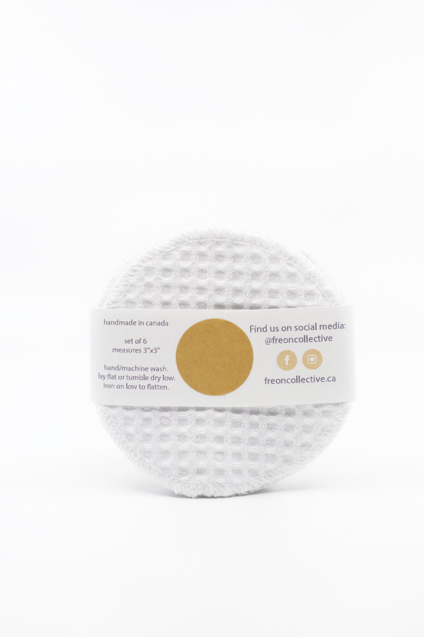 Waffle Cotton Rounds
