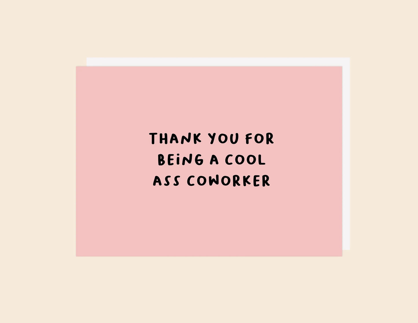 Cool Ass Coworker Greeting Card
