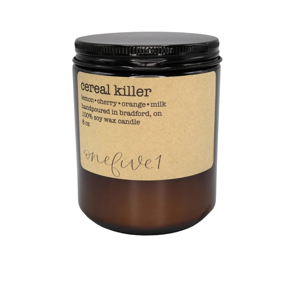 Cereal Killer Candle