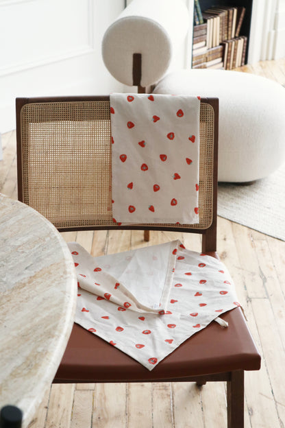 Tea Towel - Strawberry