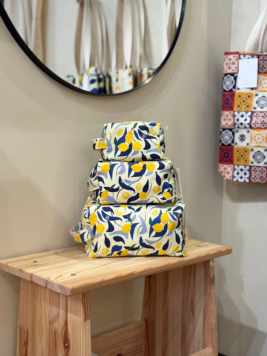 Makeup Bag - Lemons