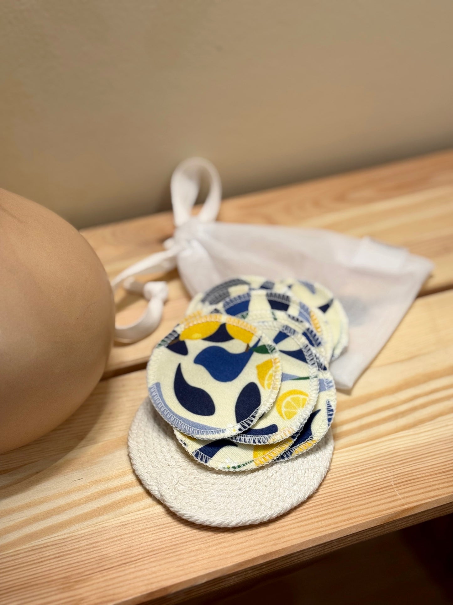 Cotton Rounds - Lemons