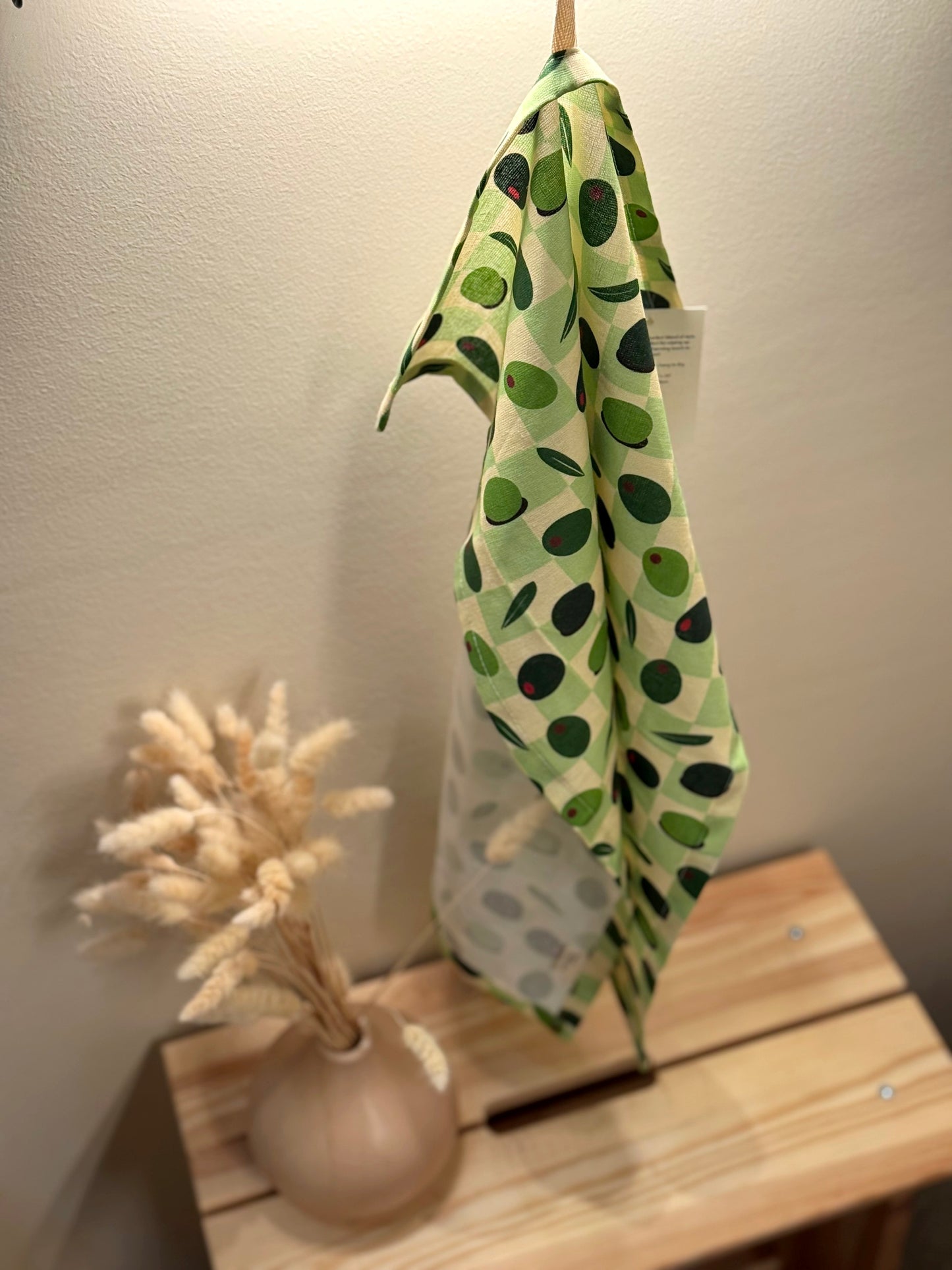 Tea Towel - Olives