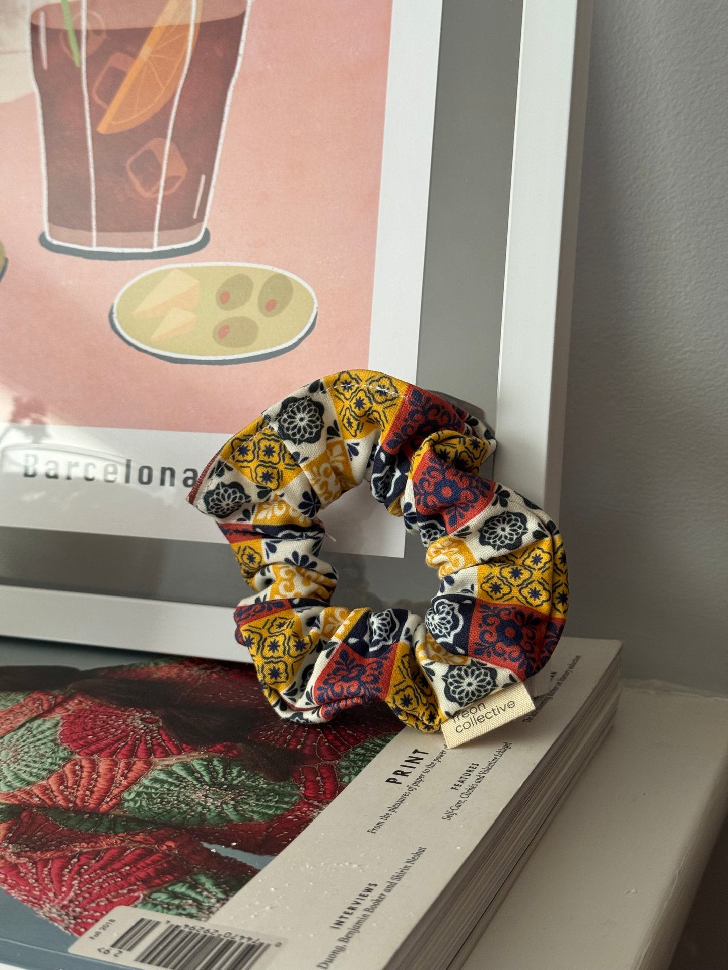 Hair Scrunchie - Barcelona