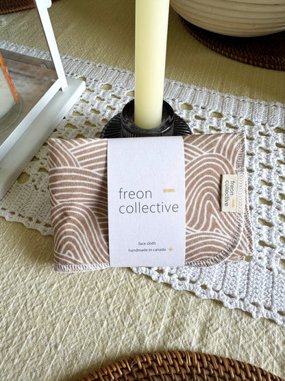 Face Cloth - Sandy Waves