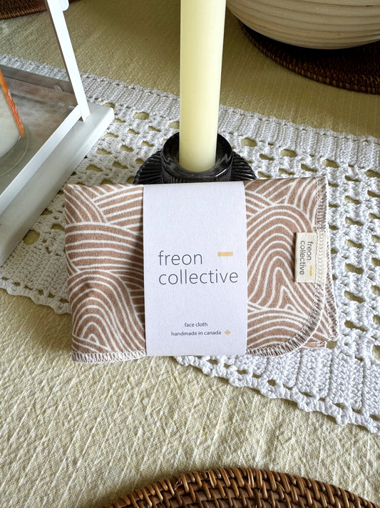 Face Cloth - Sandy Waves