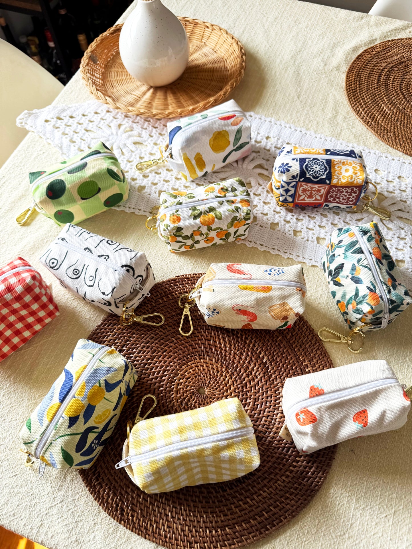 Itty Bitty Keychain Pouch
