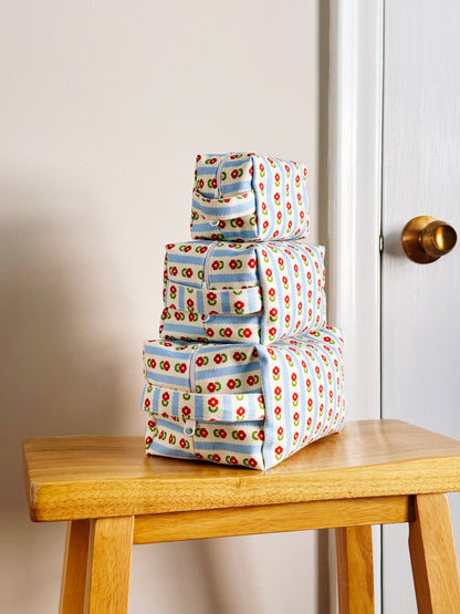 Makeup Bag - Folk Flower