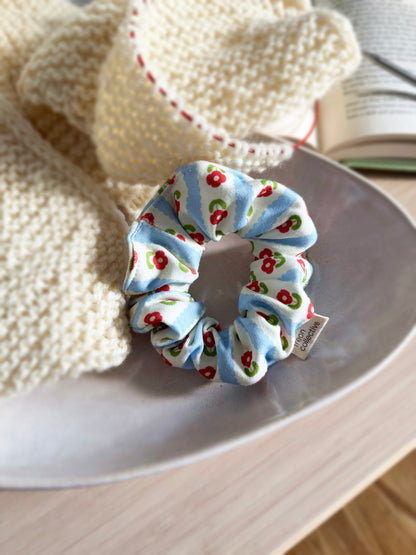 Hair Scrunchie - Folk Flower