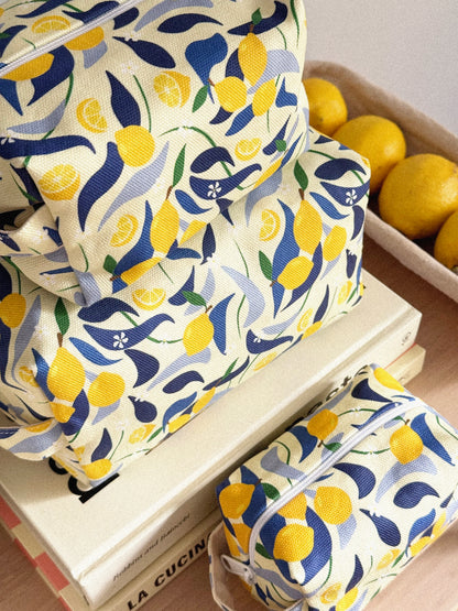 Makeup Bag - Lemons *Imperfect*