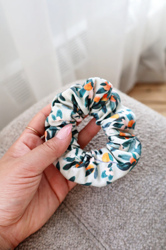 Hair Scrunchie - Sage Citrus