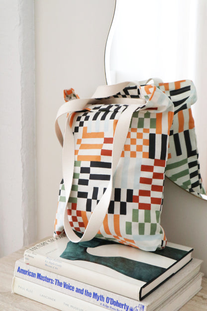 Tote Bag - Multicolour Checker