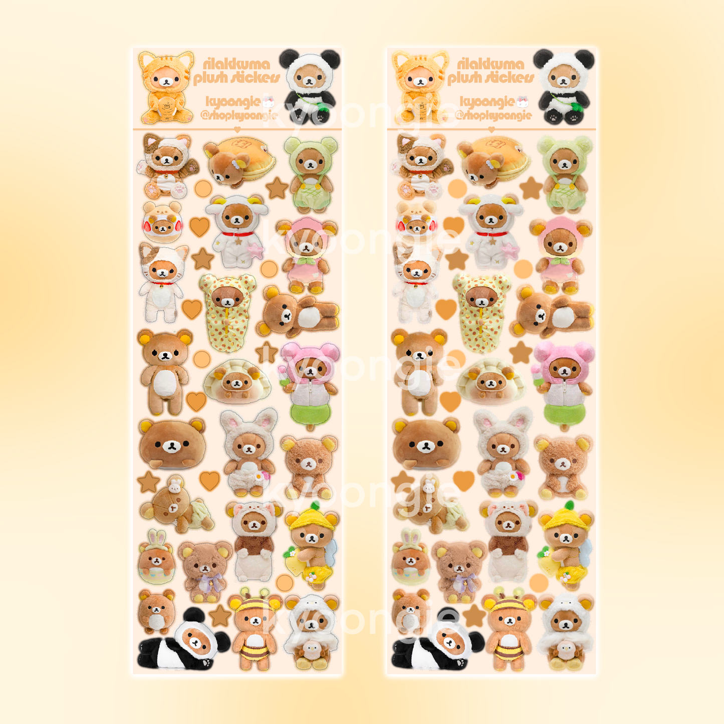 Kyoongie Sticker Sheets