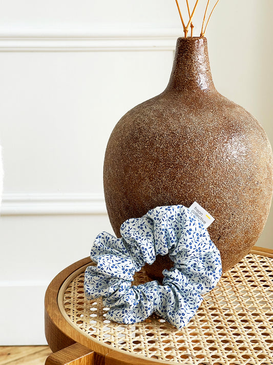 Upcycled Scrunchie - Colbat Florals