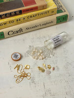 Load image into Gallery viewer, DIY Beaded Pearl Necklace Kit: Pearl
