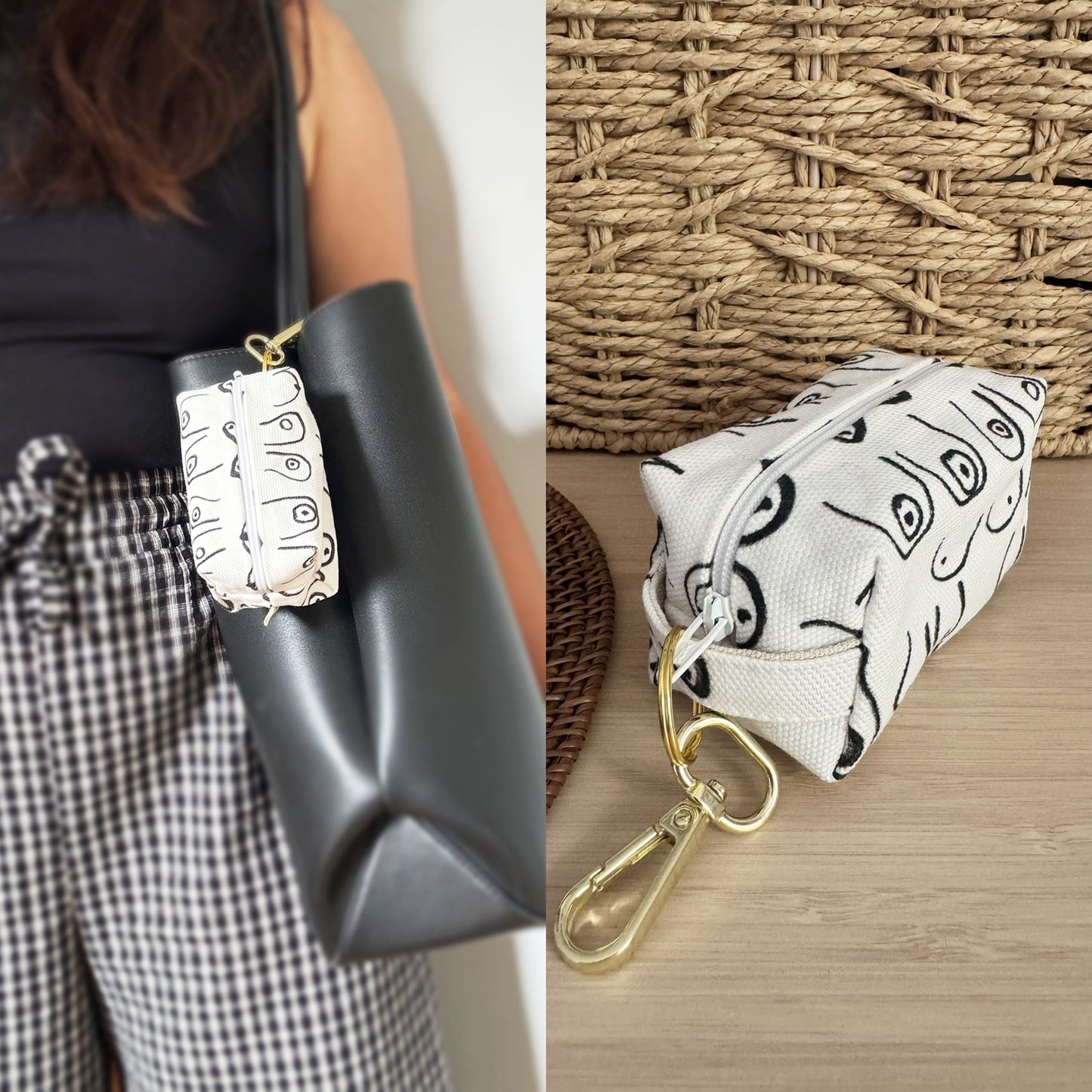 Itty Bitty Keychain Pouch