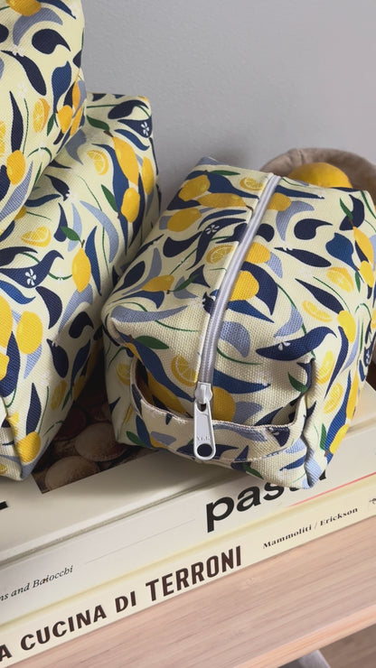 Makeup Bag - Lemons *Imperfect*