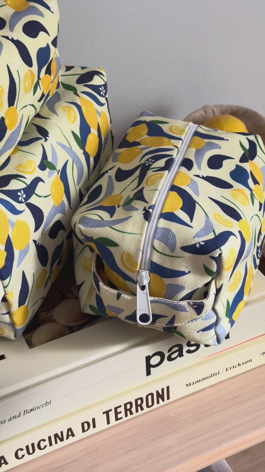 Makeup Bag - Lemons