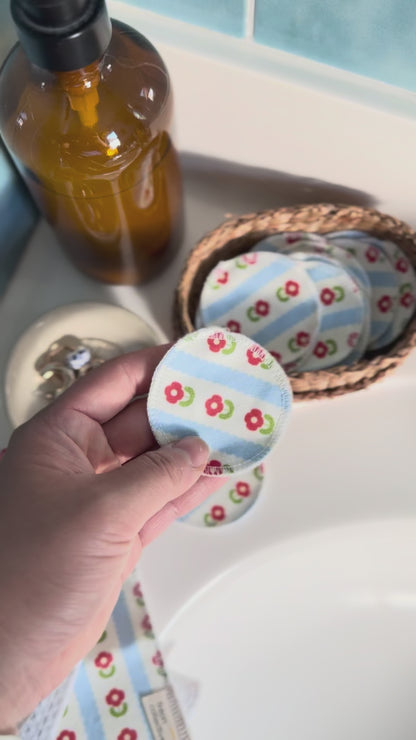 Cotton Rounds - Folk Flower