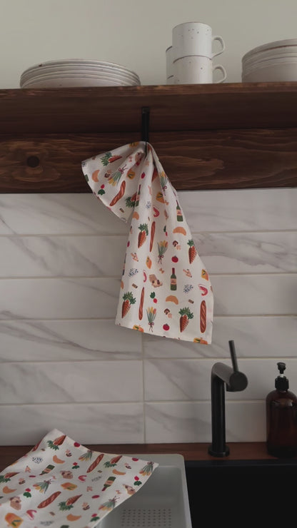 Tea Towel - Farmers Market