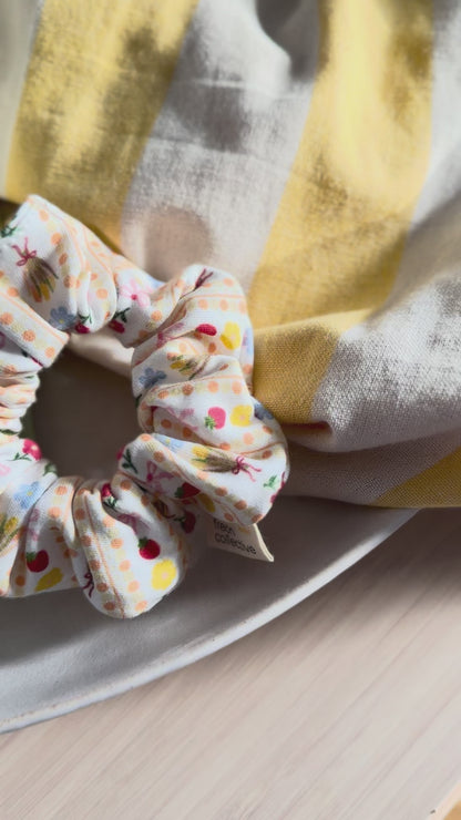 Hair Scrunchie - Buttercup Meadow