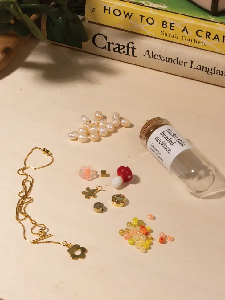 DIY Beaded Necklace Kit: Sunset