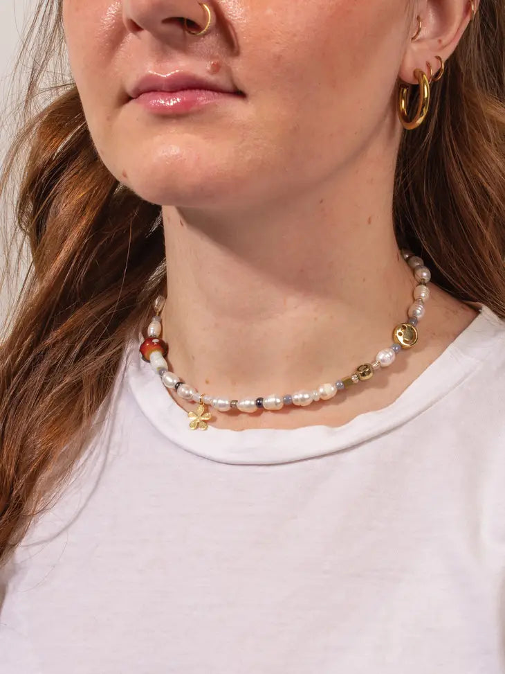 DIY Beaded Necklace Kit: Moonrise