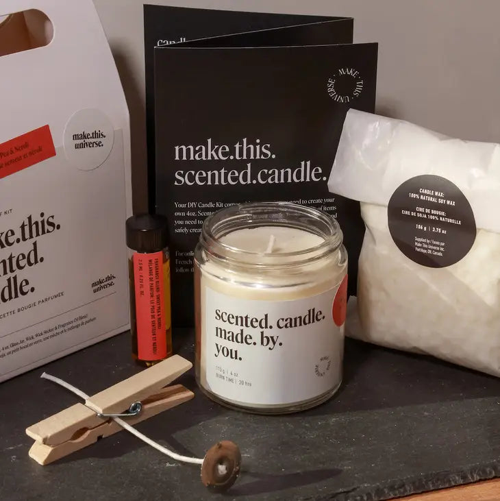 DIY Candle Making Kit: Sweet Pea & Neroli