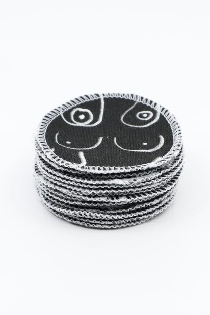 Cotton Rounds - Woman Series (Black)