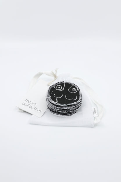 Cotton Rounds - Woman Series (Black)