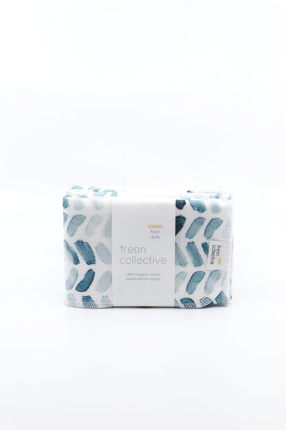 Face Cloth - Watercolour Chevron