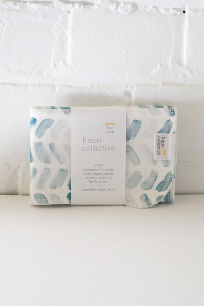 Face Cloth - Watercolour Chevron
