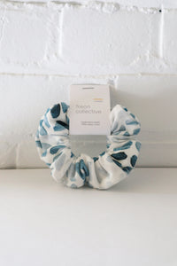 Hair Scrunchie - Watercolour Chevron