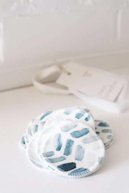 Cotton Rounds - Watercolour Chevron