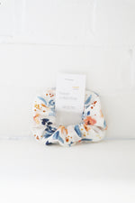 Load image into Gallery viewer, Hair Scrunchie - Fawn Florals
