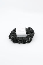 Load image into Gallery viewer, Hair Scrunchie - Black Marble
